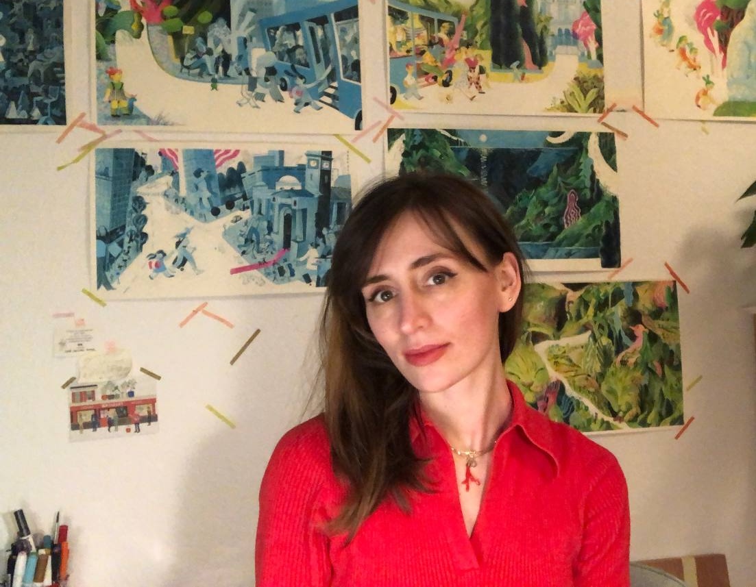 Для меня зелёный флаг — это когда я пританцовываю, рисуя. Интервью с Катериной Ворониной о творчестве, радости и свободе